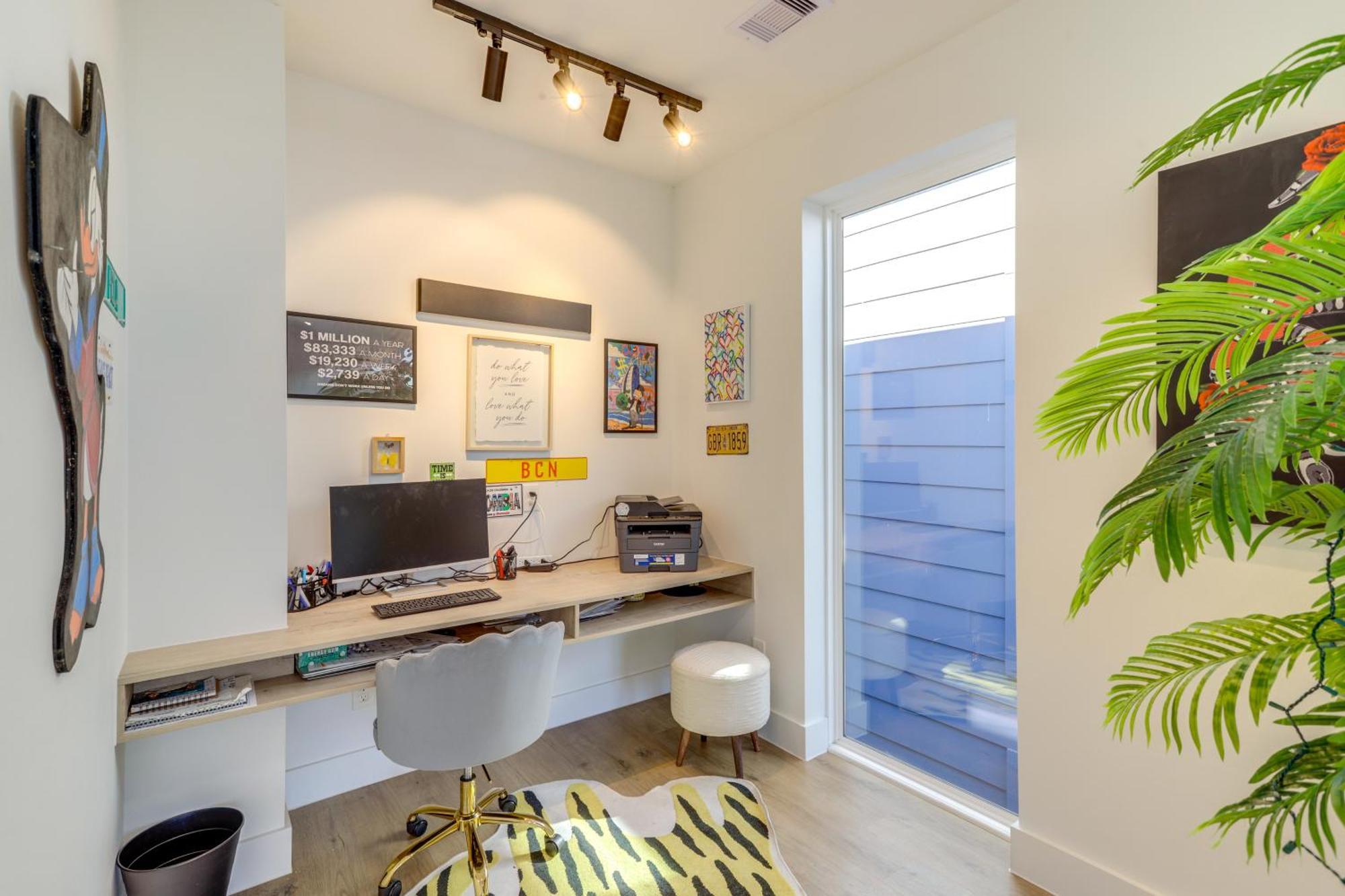 3 Mi To Dtwn Modern Townhome With Yard In Houston Luaran gambar