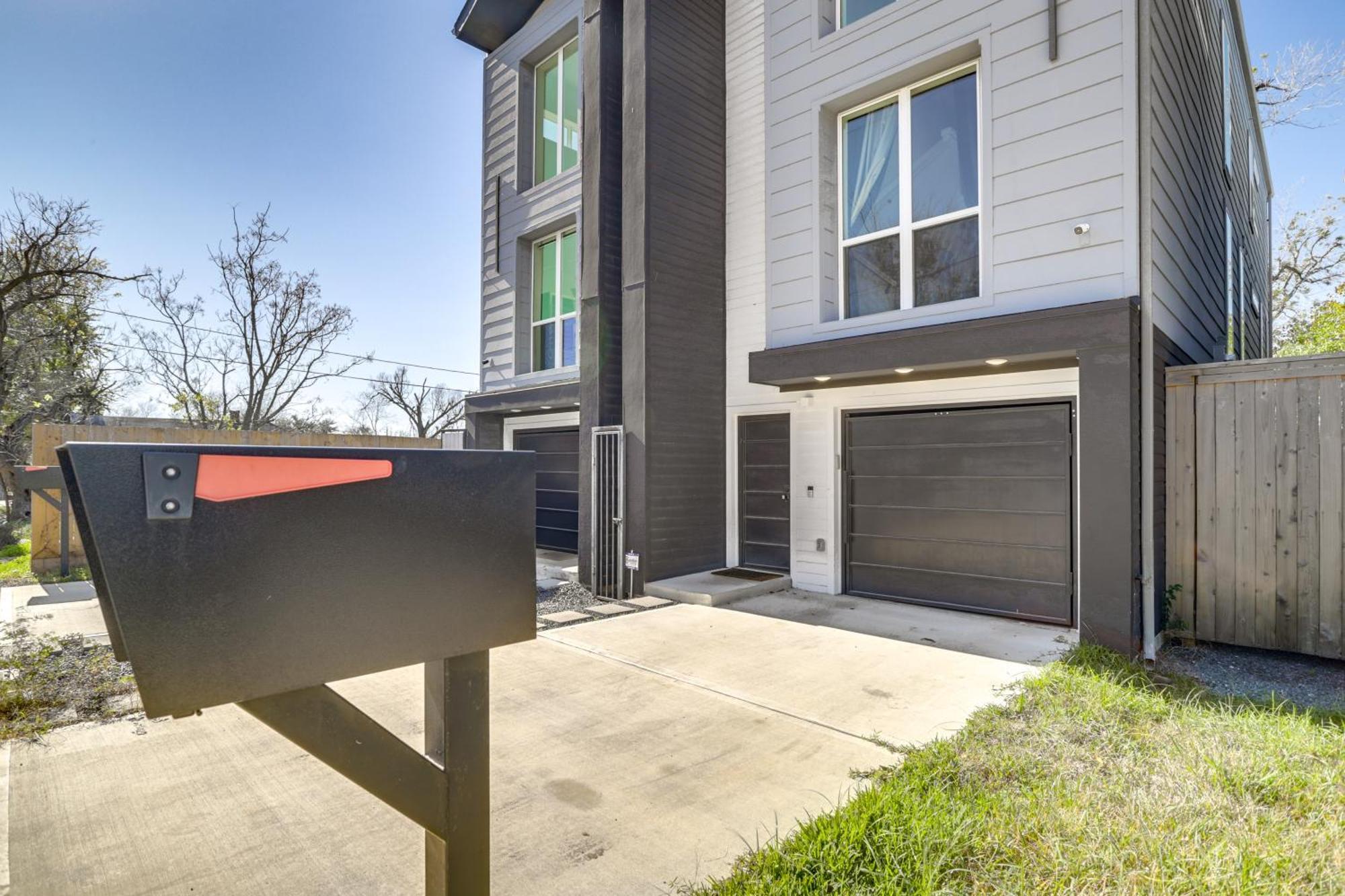 3 Mi To Dtwn Modern Townhome With Yard In Houston Luaran gambar