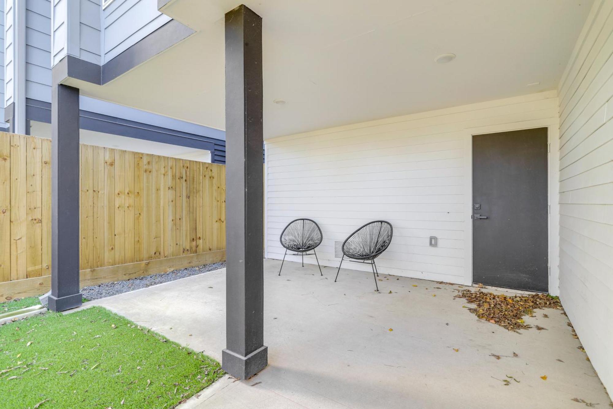 3 Mi To Dtwn Modern Townhome With Yard In Houston Luaran gambar