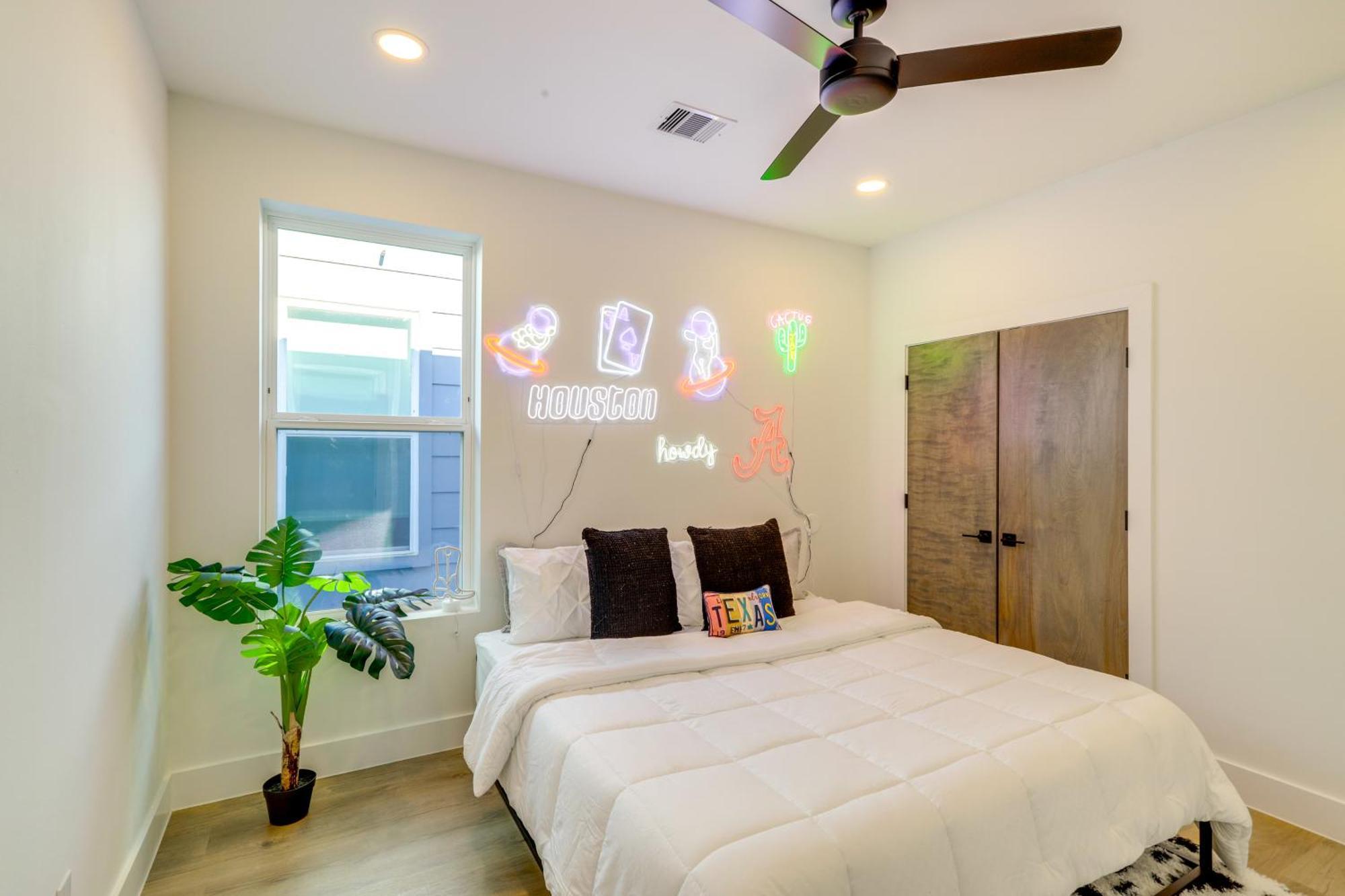 3 Mi To Dtwn Modern Townhome With Yard In Houston Luaran gambar