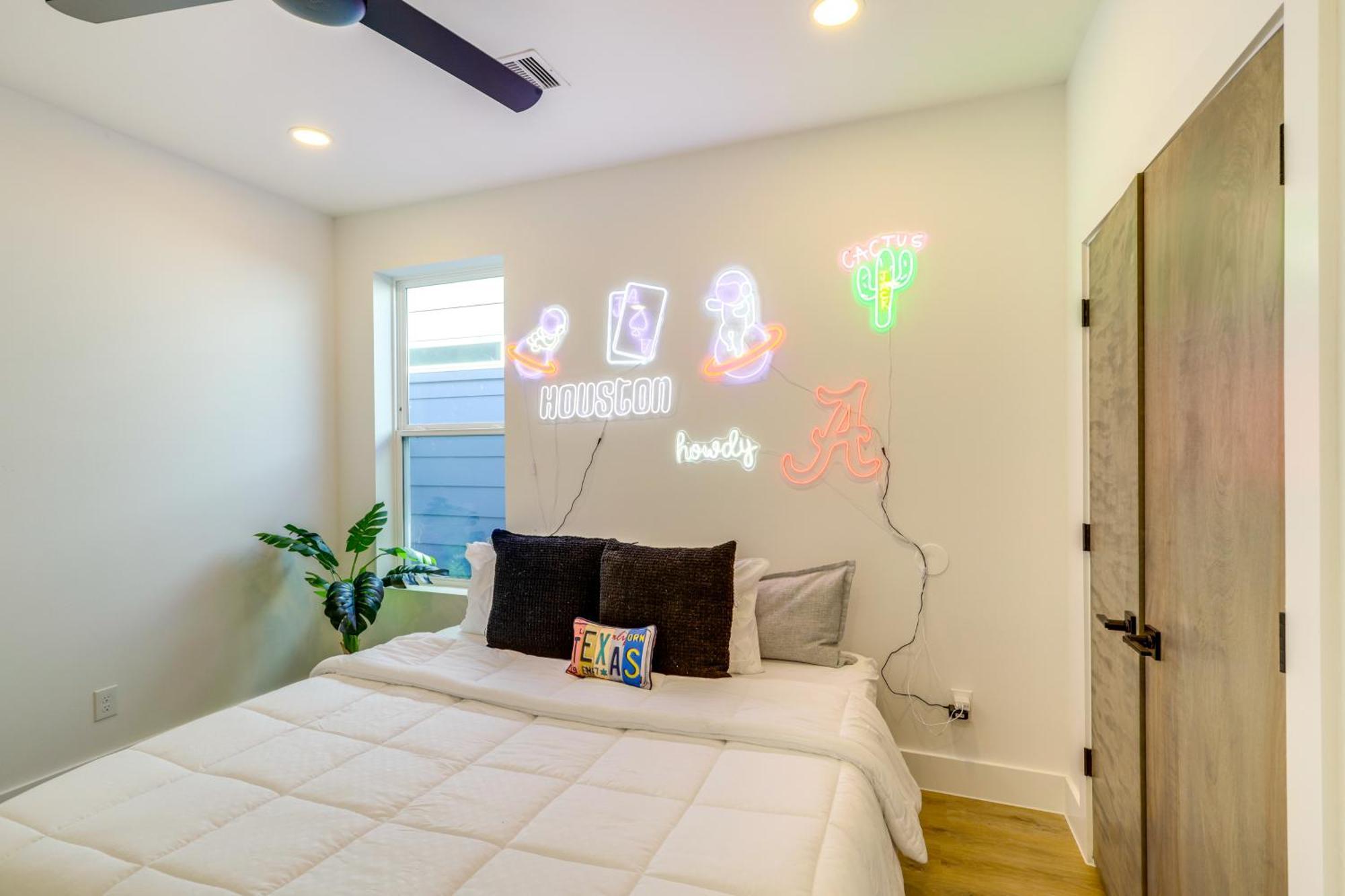 3 Mi To Dtwn Modern Townhome With Yard In Houston Luaran gambar