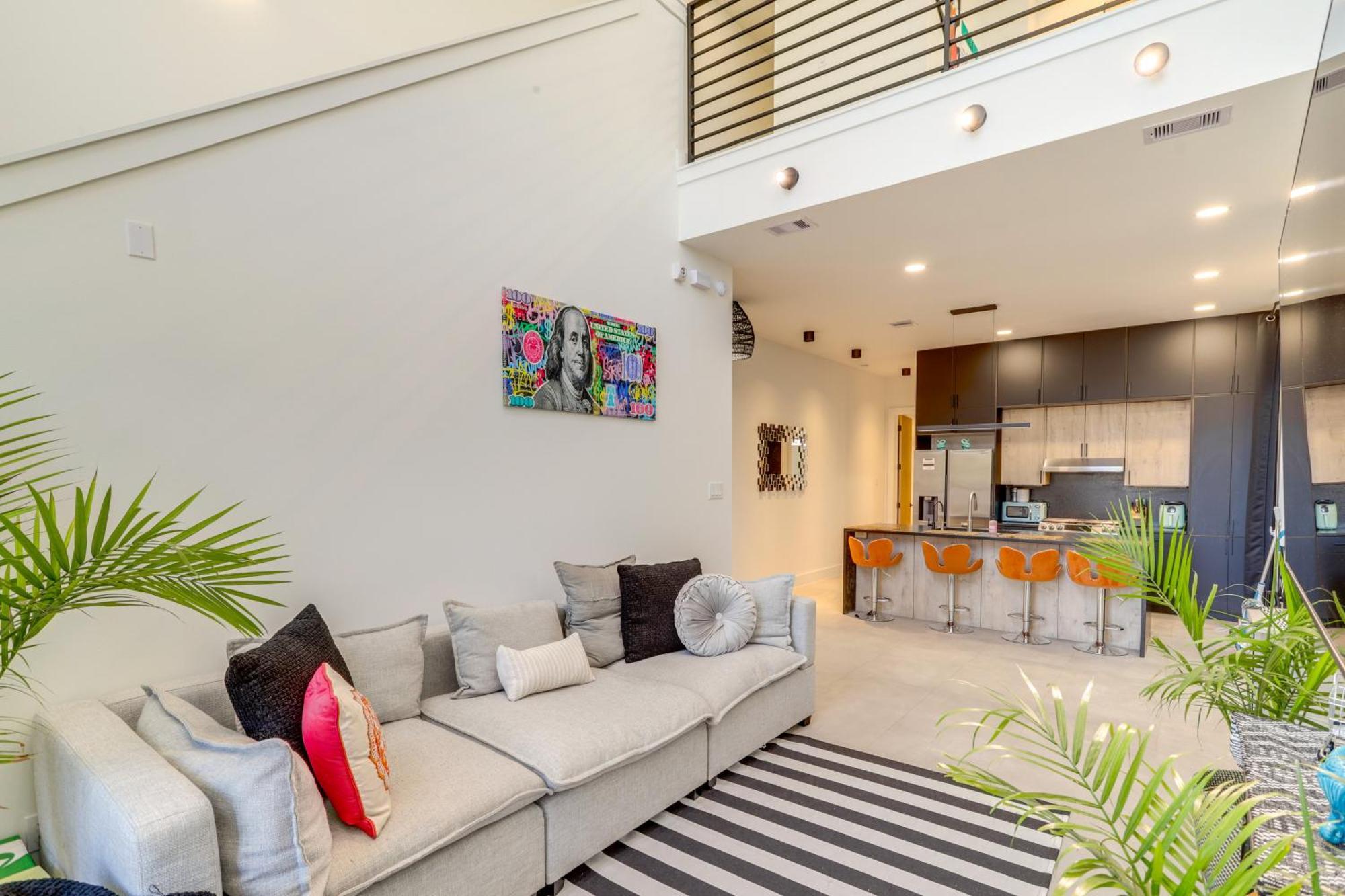 3 Mi To Dtwn Modern Townhome With Yard In Houston Luaran gambar
