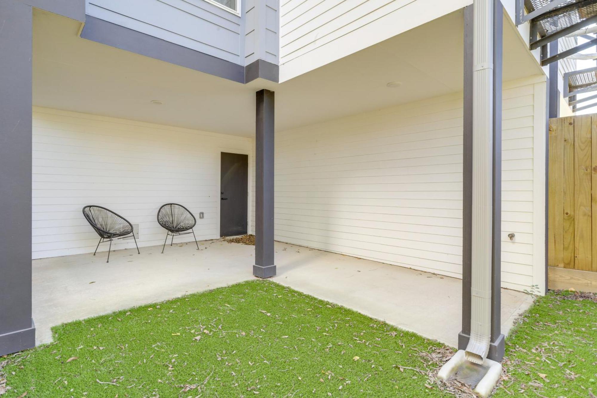 3 Mi To Dtwn Modern Townhome With Yard In Houston Luaran gambar