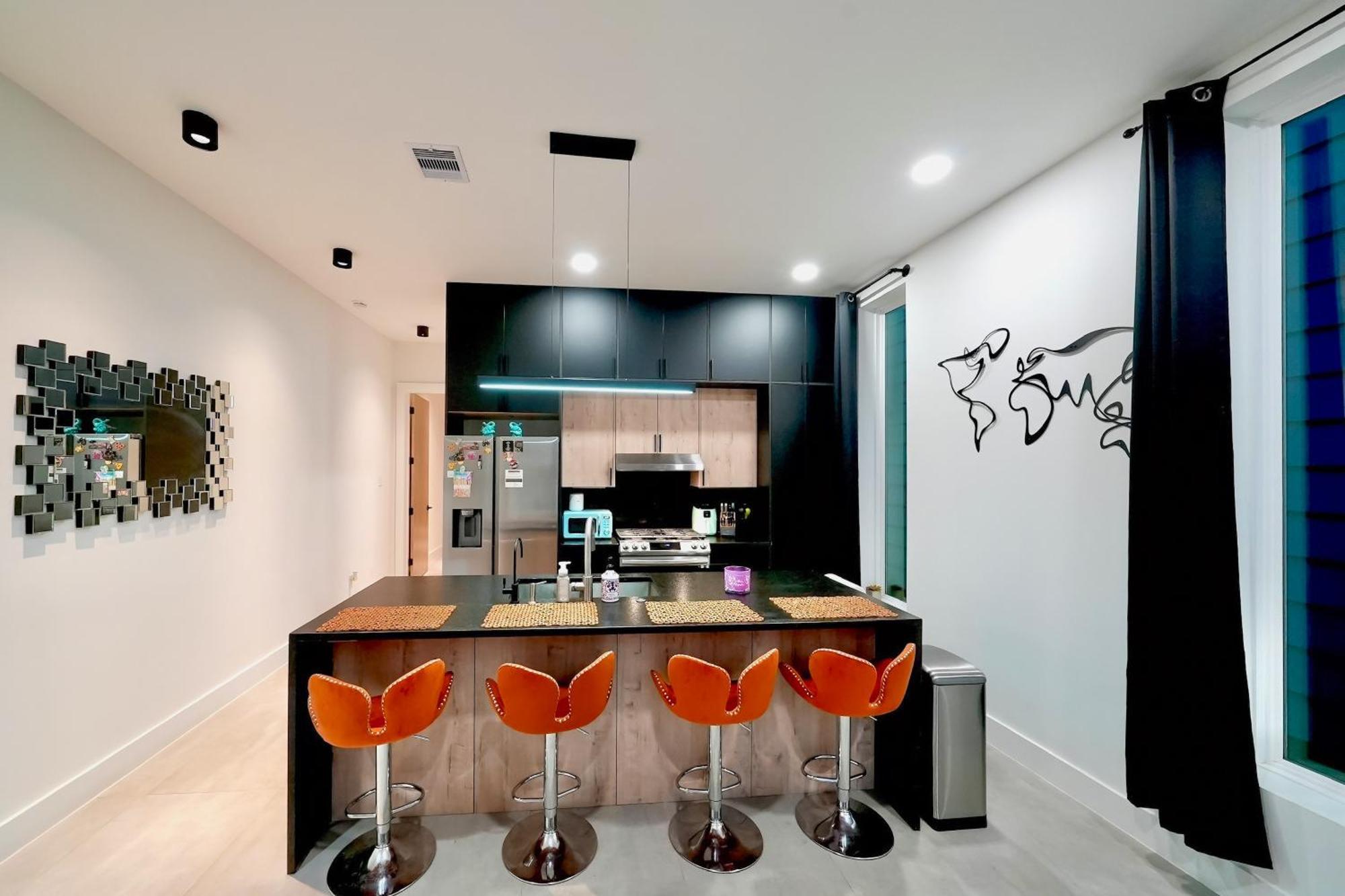 3 Mi To Dtwn Modern Townhome With Yard In Houston Luaran gambar
