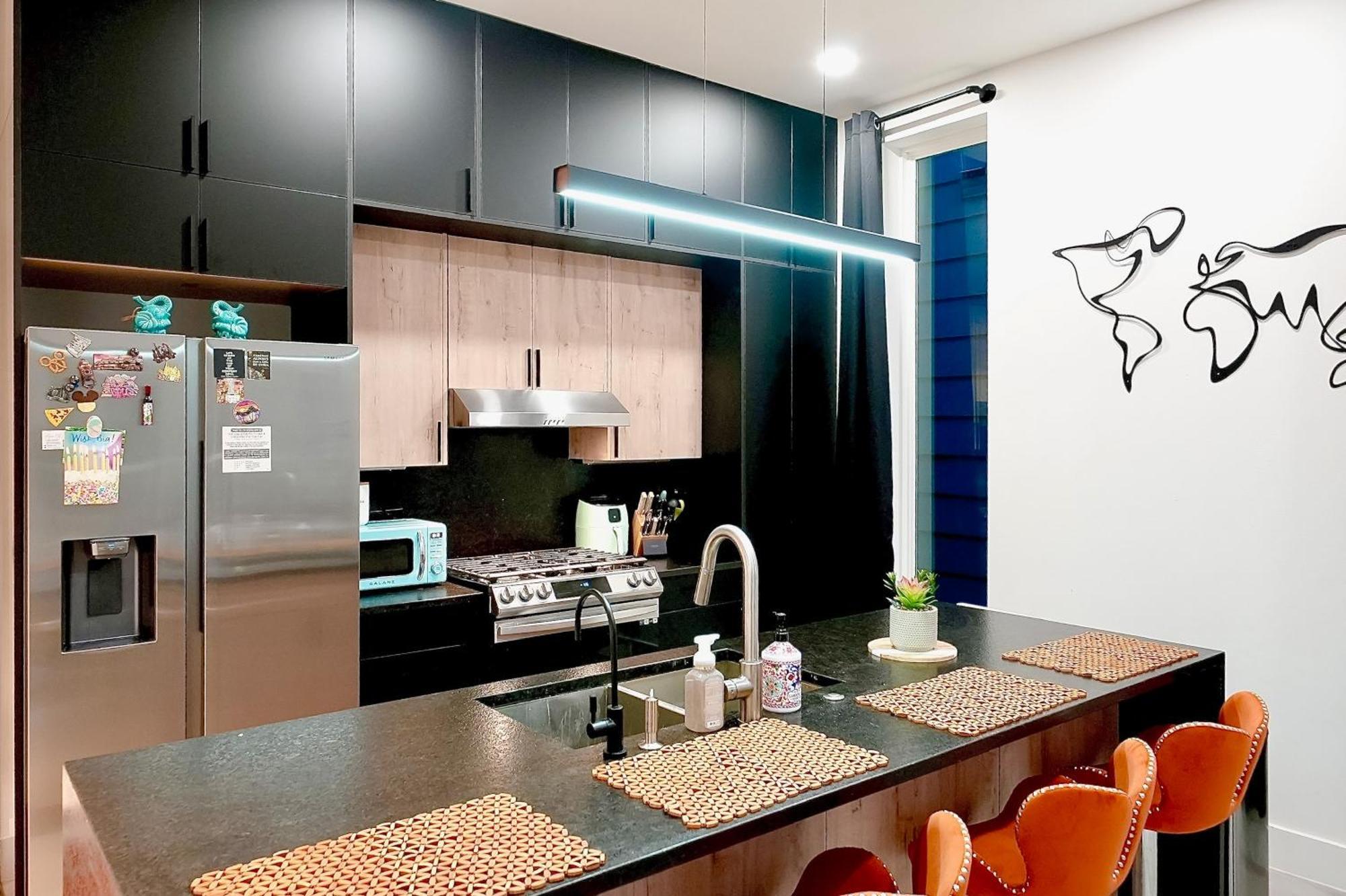 3 Mi To Dtwn Modern Townhome With Yard In Houston Luaran gambar