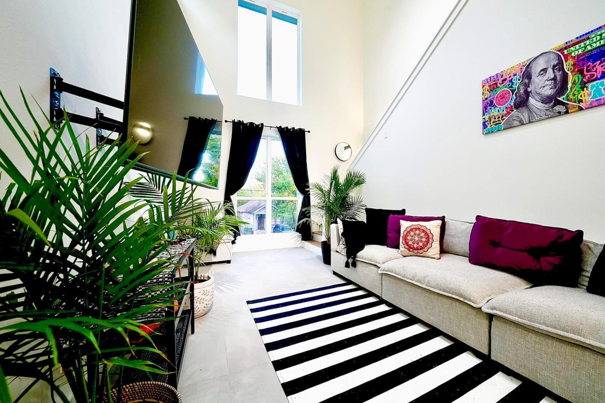 3 Mi To Dtwn Modern Townhome With Yard In Houston Luaran gambar